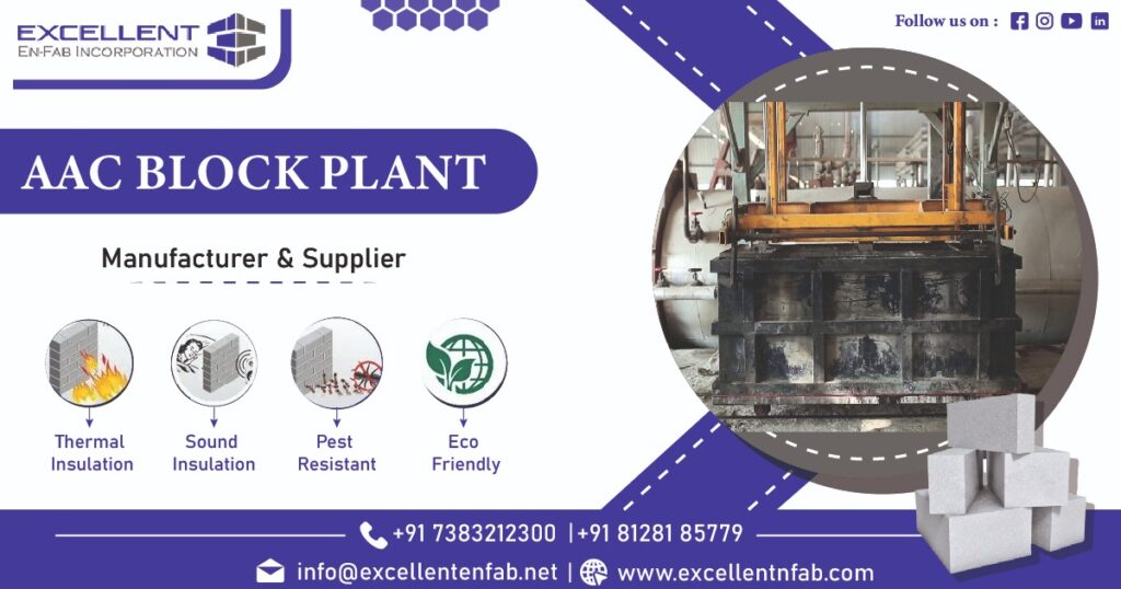 AAC Block Plant Manufacturer in South India
