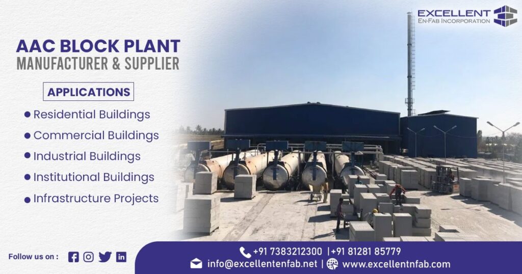 AAC Block Plant Manufacturer in Madhya Pradesh