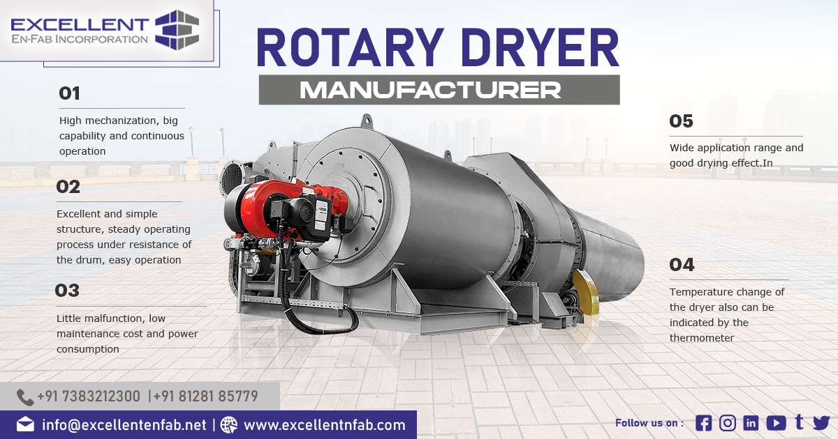 Rotary Dryer Supplier in Bhuj