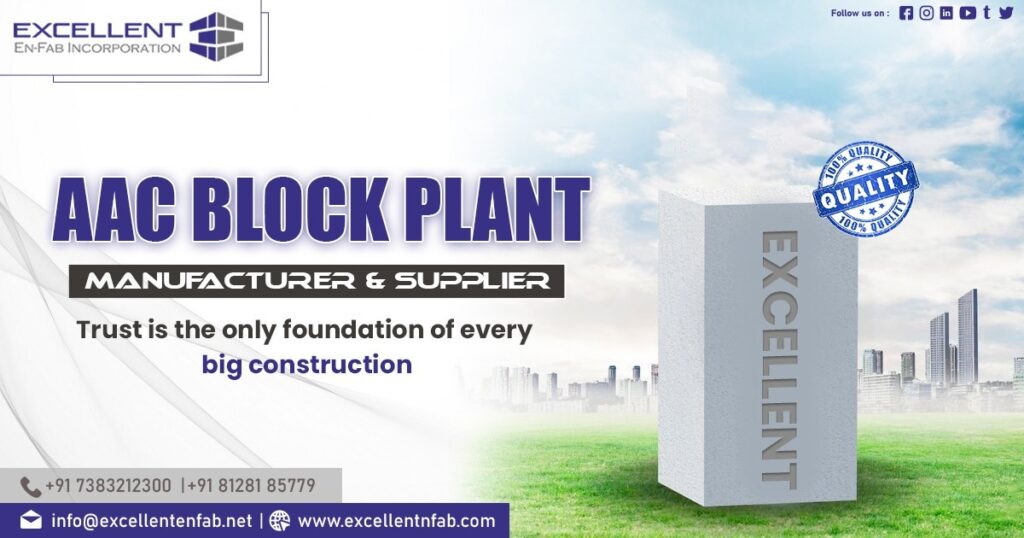 Manufacturer of AAC Block Plant in Kerala