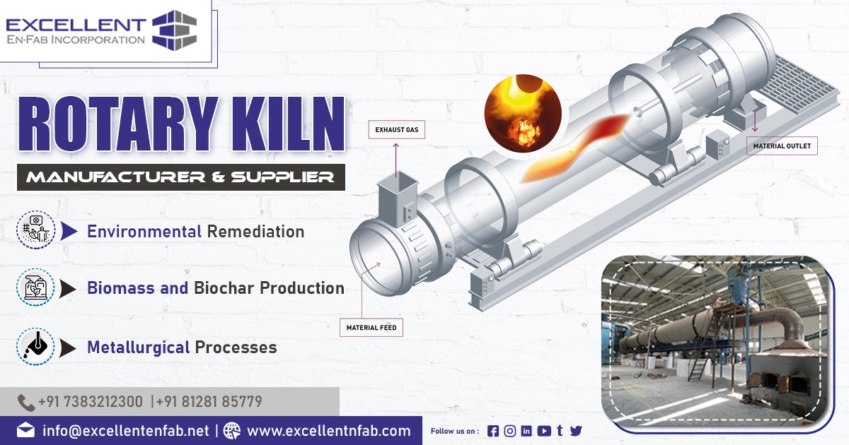 Supplier of Rotary Kiln in Rajasthan