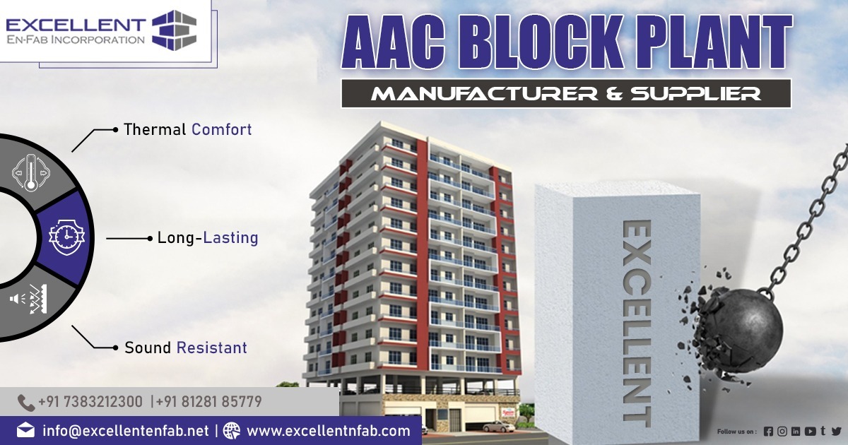 Top AAC Block Plant Manufacturer