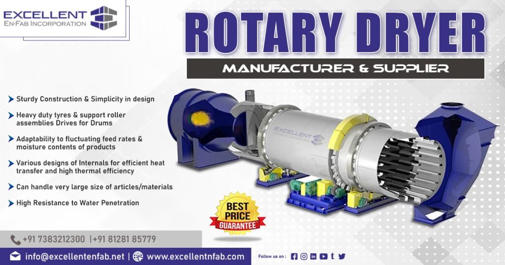 Exporter of Rotary Dryers in Bangladesh