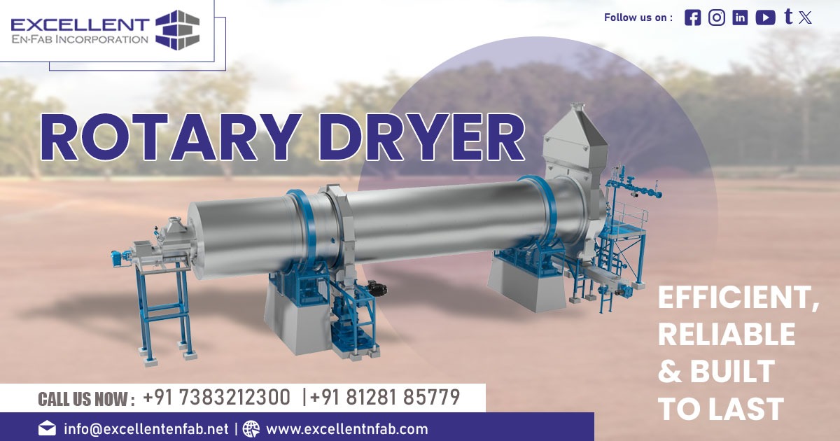 Exporter of Rotary Dryers in Tanzania