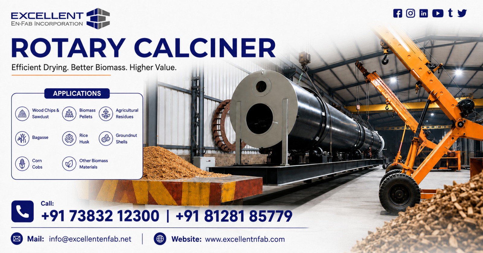 Rotary Calciner in Nigeria