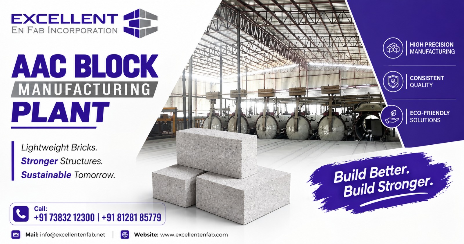 AAC Block Manufacturing Plant