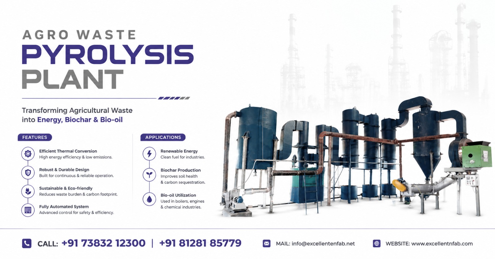 Agro Waste Pyrolysis Plant in Kenya