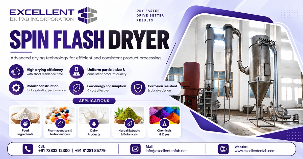 Spin Flash Dryer Exporter in Comoros